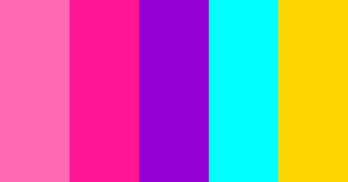 1980s Color Palettes