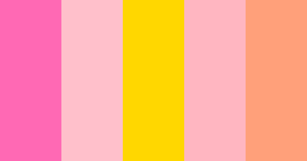 Flower Color Palettes